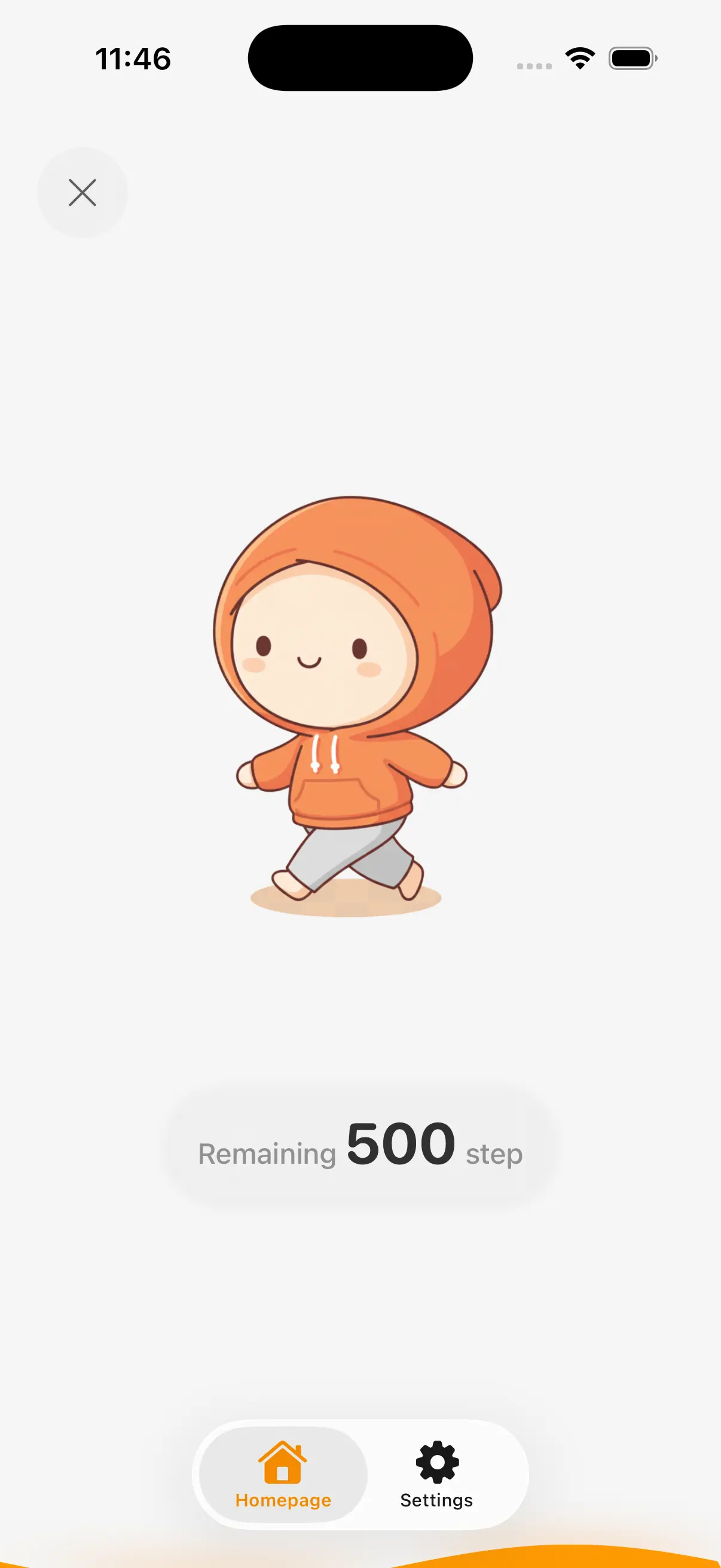 MoveToZero walking challenge feature using phone sensors to track steps and combat sedentary behavior